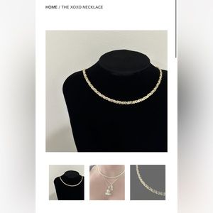 EP JEWELS XOXO necklace